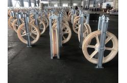 China 20 40 60kN Transmission Line Overhead Wire Stringing Blocks OD660mm supplier