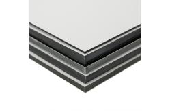 China 6mm PE Aluminum Composite Panel Polythylene For Signs Boards And Doors supplier