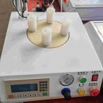 LED Bulb Robotic Glue Dispensing Industrial Dispenser Robot Round With Four Stations for sale