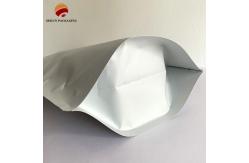 China Customization Zipper Standing Pouch Moisture Proof Three Side Seal Bags supplier
