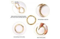 China Heavy Duty Metal O Rings Keychain Webbing Belts Hardware Accessories supplier
