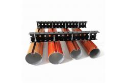 China Dia 50mm Aluminum Metal Ceiling Extruded O-Shaped Pipe Baffle Ceiling System supplier