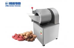 China Vegetable Roots 200kg/H Cube Slicer Machine supplier