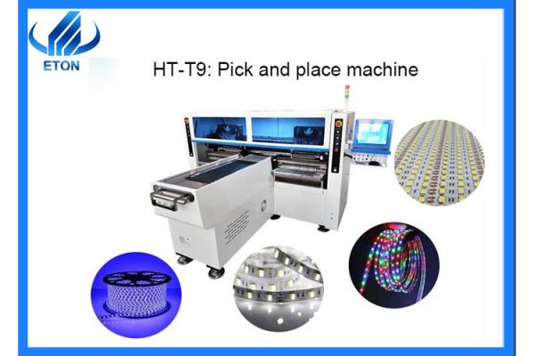 Dual Arm Led Flexible Strip Mounter 68 Heads 250000 CPH SMT Chip Mounter
