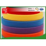 Double Sided Hook And Loop Tape 10 ~ 50mm Nylon Mix Polyester / Nylon