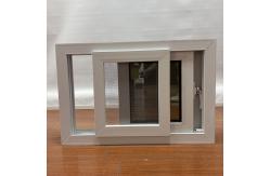 China Reinforced Steel PVC Sliding Windows Double Glazed Upvc Sliding Windows CE supplier