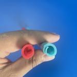 Flexible  Reusable Silicone Straw Food Grade Silicone Drinking Sucker Opening Cleanable