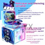 New Coin-Operated Arcade Game Machine Children'S Single Player Racing Game Machine for sale
