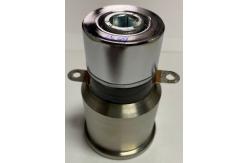 China Customized Titanium 50w 28khz Piezoelectric Ultrasonic Vibration Transducer supplier