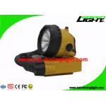 348 Lum Rechargeable Miners Headlamp Anti Explosive With Low Power Warning