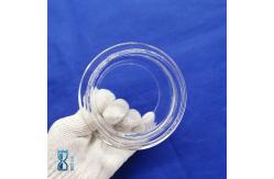 China Fused Silica Quartz Glass Flange Ring Sio2 Translucent Frosted supplier
