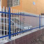 1.8m X 2.4m Metal Palisade Fencing Hot Dipped Powder Coated Steel Security for sale