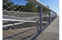 China Silver Classical Metal Wire Inox Balustrade Cable Mesh 1.4401 X Tend Webnet supplier