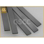 Shock Resistance Tungsten Flat Bar / Gray Tungsten Carbide Products for sale