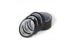 China 500mm Width Black Polyimide Adhesive Tape High Temperature Resistant supplier
