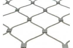 China Ferrule 2.0 Mm Balustrade Cable Mesh 70*70 Mm Hole supplier