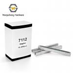 71 Series Iron U-Type Galvanized Pneumatic Staples Model 7112 Nails for Sofa & Furniture for sale