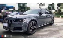 China Dark Gray Vinyl High Gloss Car Wrap 140gsm Thick With PET Release Liner supplier