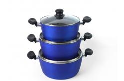 China Classic 1.8mm Press Cookware 32cm Induction Stock Pot supplier