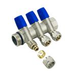OEM Floor Heating Parts Brass Pex Water Manifold For Efficient Heating Water System for sale