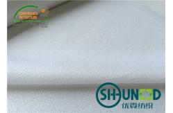 China White Enzyme Wash Stretch Interfacing 75D * 75D C7520QX 150cm Width supplier
