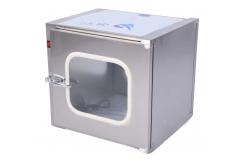 China 220V 50Hz Cleanroom Pass Box Electronic Lock Lab Equipment Pass Box supplier