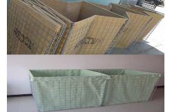 China Galvanized Steel H2.1m HESCO Wall Gabion Wall For Slope Protection supplier