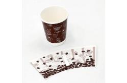 China Food Garde Disposable Paper Cup Fan Waterproof Customized Eco Friendly supplier