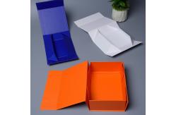 China Custom Foldable Rigid Gift Boxes Collapsible Shirt  Apparel Packaging With Foil Stamping UV & CMYK Printing supplier