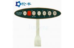 China Customized PET Membrane Switch with LED/EL Backlight Matte/Glossy Finish supplier