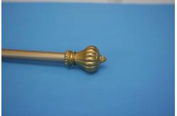 China Reinforced Metal Roman Galvanized Pipe Curtain Rod 6.7 Metres supplier