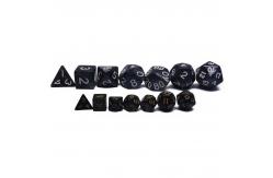 China Candy color mini resin desktop game dice set supplier