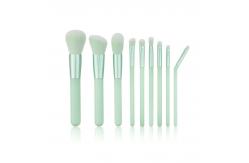 China Portable Travel 9pcs OEM Plastic Makeup Brushes supplier
