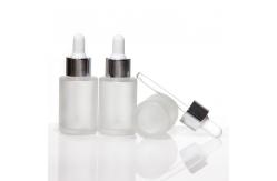 China 10ml 1oz Dropper Bottle Amber Glass  Dropper Bottles With Bamboo Lid supplier