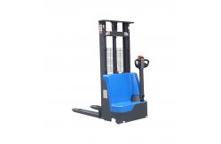 China 3m 4m 5m Lifting Height Electric Stacker Self Loading Pallet Stacker supplier