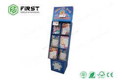 China Flat Packed Custom Cardboard Pop Displays For Shopping Mall supplier