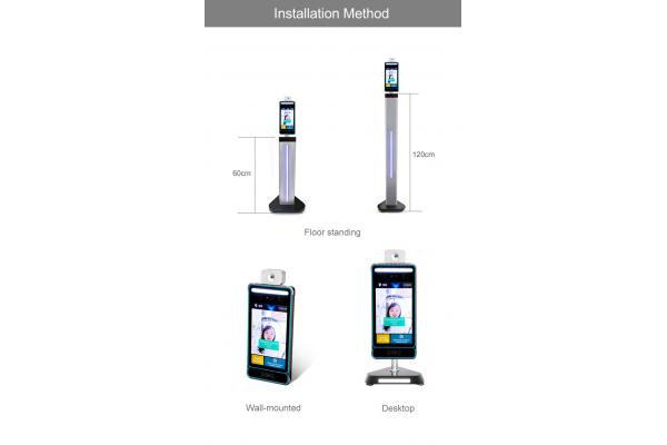 24000pcs Face Recognition Attendance and Temperature Measure Smart Security Devices