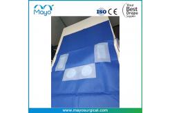 China CathLab Use Surgical Angiography Drape With 4 Hole supplier
