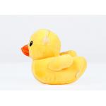 Yellow Duck Plush Toy , Custom Size Environmentally Friendly Cute Duck Plush