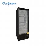 360L Vertical Showcase Freezer , Double Insulating Upright Display Freezer for sale
