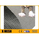 Black And Grey Pet Resistant Mesh Width 60 Inch 30% Pvc Material As Dog Window Screen for sale