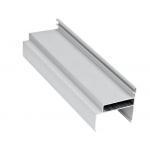 Lightweight Silver White Polished Aluminium Profile For Door And Window
