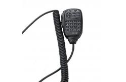 China HM-207 PTT Waterproof Long Range Transmitter Black Walkie Talkie Microphone Speaker supplier
