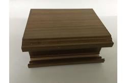 China Wood Finish Aluminium Profiles For Windows And Doors Shape Customized supplier
