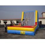 Inflatable Velcro Wall Games Amusement Park For Adult / Children for sale