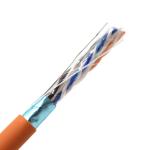 Indoor LSZH 1000ft 23AWG CAT6 Ethernet Cable Bare Copper FTP STP for sale