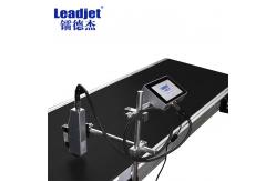 China Automatic TIJ Inkjet Coding Printer 12.7mm Printing Height 5 Inch Display supplier