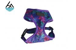 China Chromatic Easy Walk Neoprene Dog Vest Jacket For Safety Digital Printing supplier