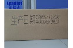 China A320 Leadjet Large Character Inkjet Printer , Automatic ODM Coding And Marking Machine supplier
