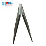 PVDF Coated ACM Metal Composite Panel 0.55mm Elzinc 960mm Antibacterial for sale